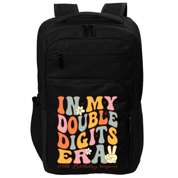 In My Double Digits Era 10th Birthday Impact Tech Backpack