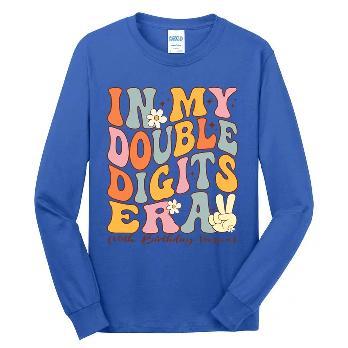 In My Double Digits Era 10th Birthday Tall Long Sleeve T-Shirt