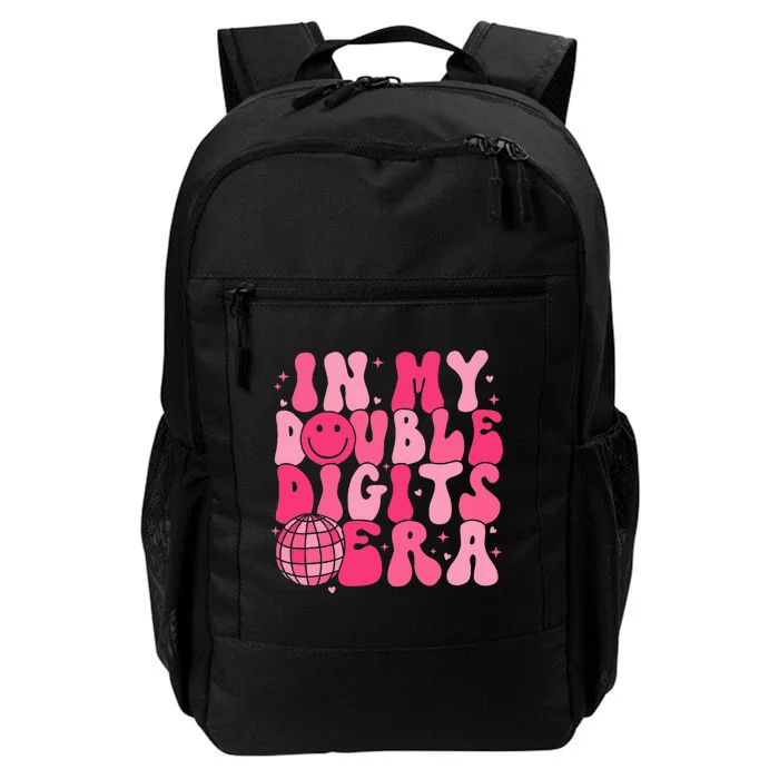 In My Double Digits Era Happy 10th Birthday Groovy Girl Daily Commute Backpack