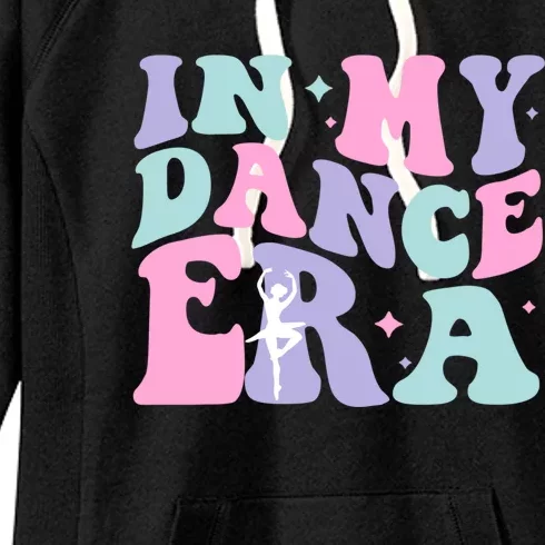 In My Dance Era For Ballet Dancer Groovy Retro Gift Women's Fleece Hoodie