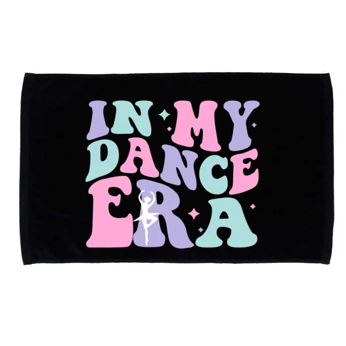 In My Dance Era For Ballet Dancer Groovy Retro Gift Microfiber Hand Towel