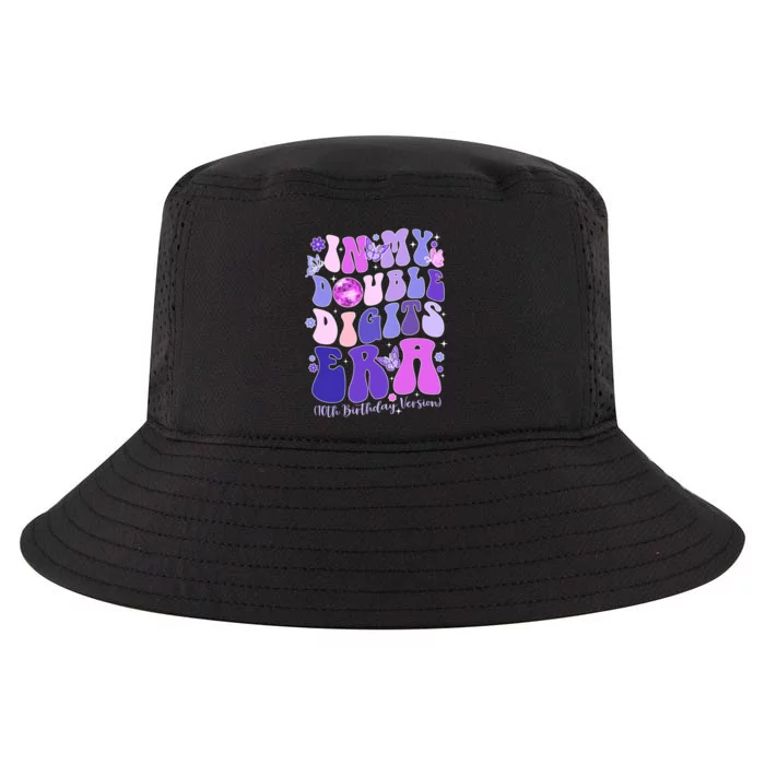 In My Double Digits Era Girls 10th Birthday Cool Comfort Performance Bucket Hat