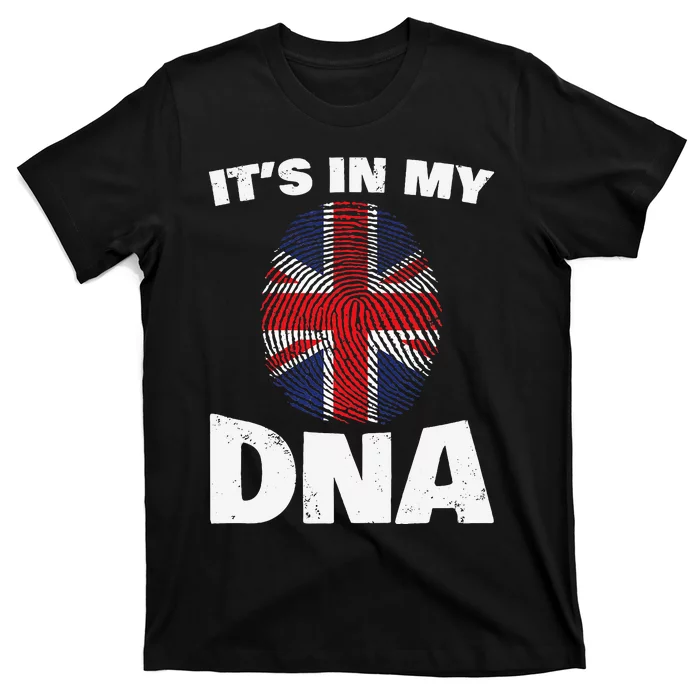 It's My DNA UK Union Jack United Kingdom England T-Shirt