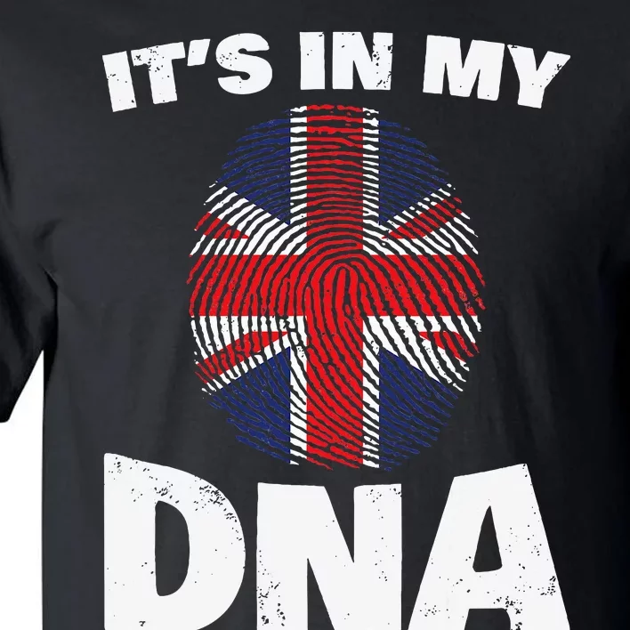 It's My DNA UK Union Jack United Kingdom England Tall T-Shirt