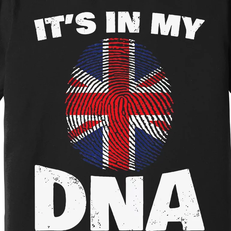 It's My DNA UK Union Jack United Kingdom England Premium T-Shirt