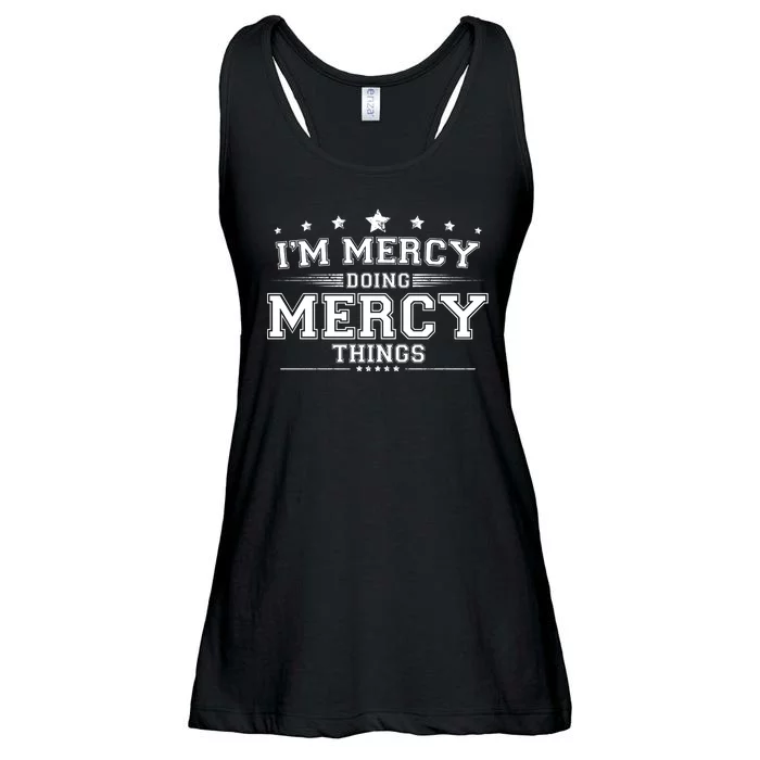 Im Mercy Doing Mercy Things Ladies Essential Flowy Tank