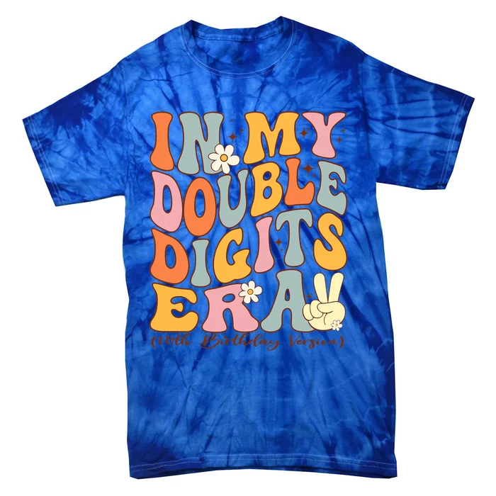 In My Double Digits Era 10th Birthday Tie-Dye T-Shirt