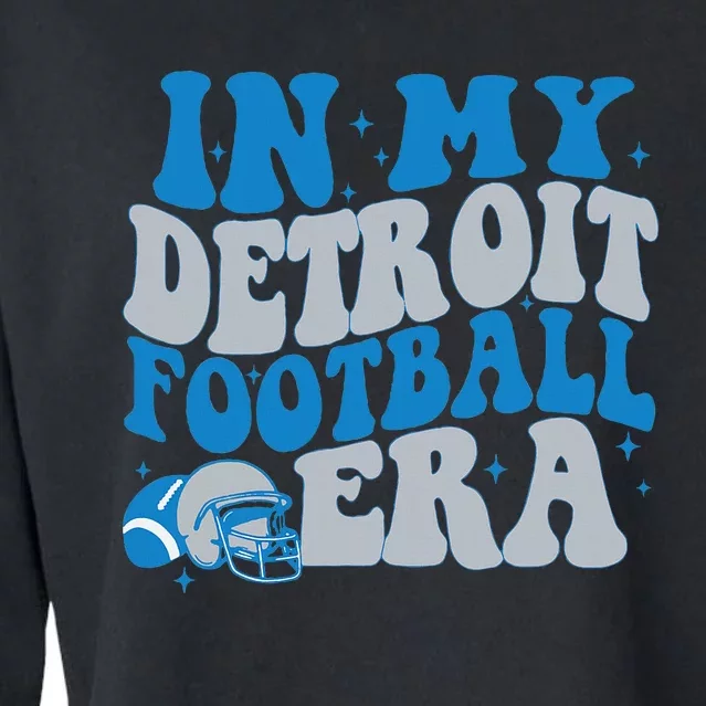 In My Detroit Football Era Cropped Pullover Crew