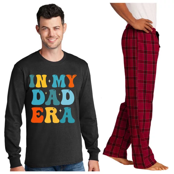 In My Dad Era Funny Dad Father Daddy Era Long Sleeve Pajama Set