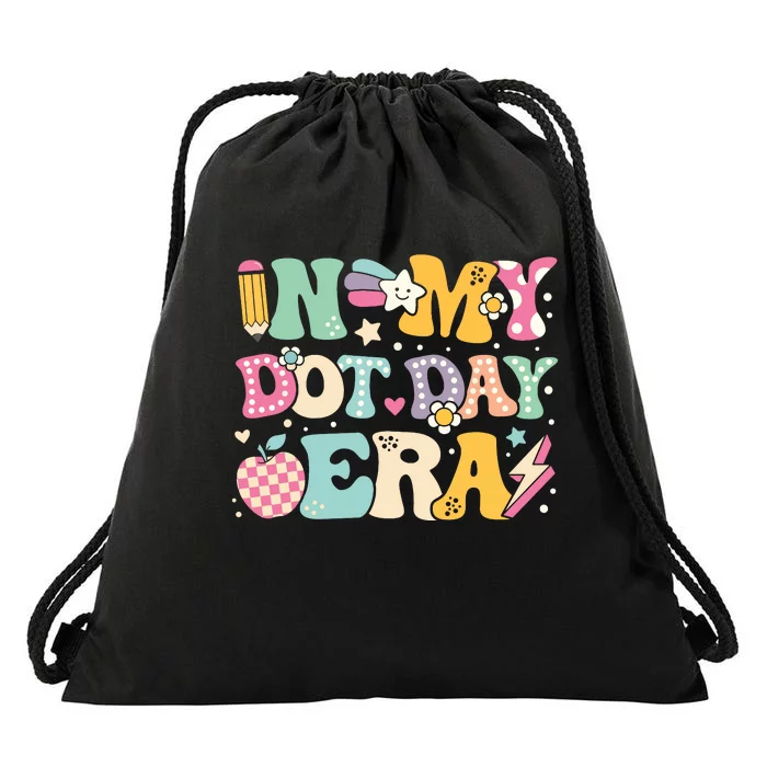 In My Dot Day Era Funny Happy Dot Day 2024 Drawstring Bag