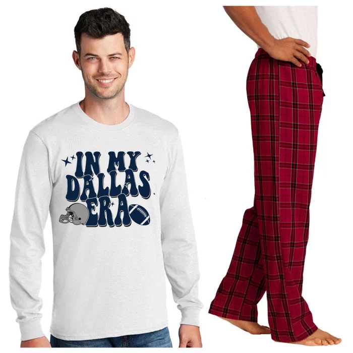 In My Dallas Era Dallas Football Long Sleeve Pajama Set