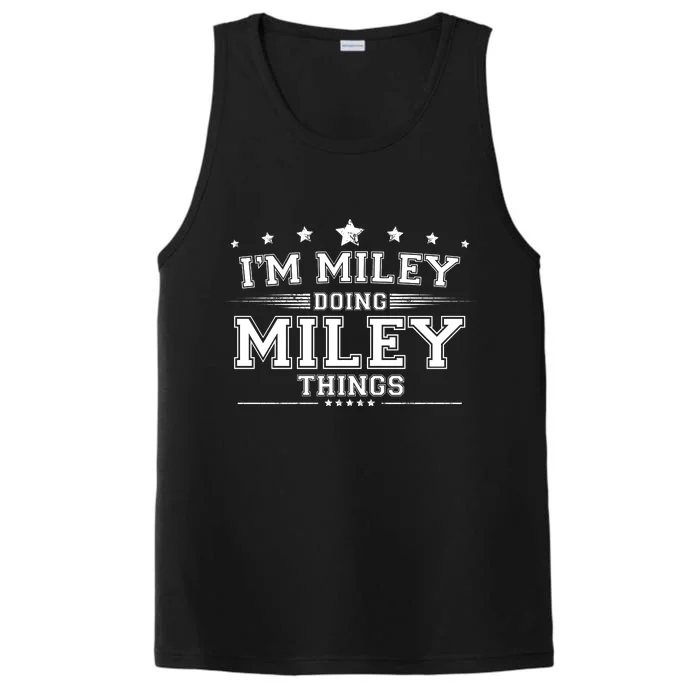 Im Miley Doing Miley Things Performance Tank