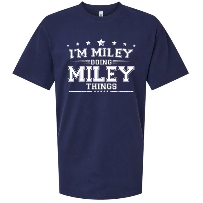 Im Miley Doing Miley Things Sueded Cloud Jersey T-Shirt