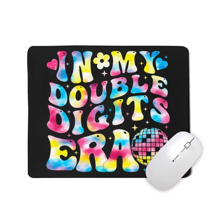 In My Double Digits Era 10th Birthday Party 10 Year Old Mousepad