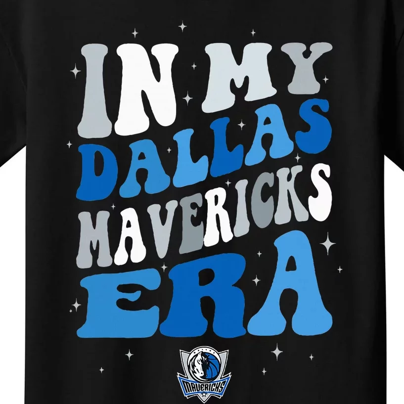 In My Dallas Mavericks Era Wave Logo Kids T-Shirt