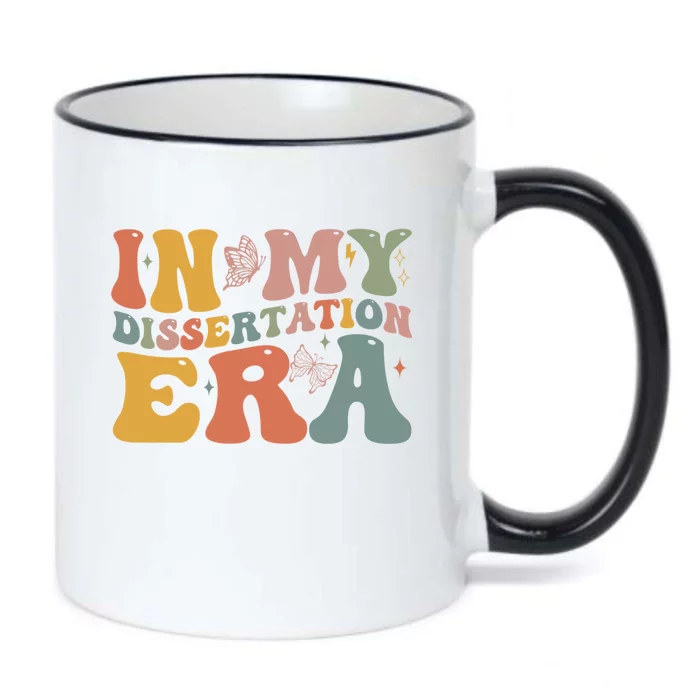 In My Dissertation Era School College Graduate Program Gift Black Color Changing Mug