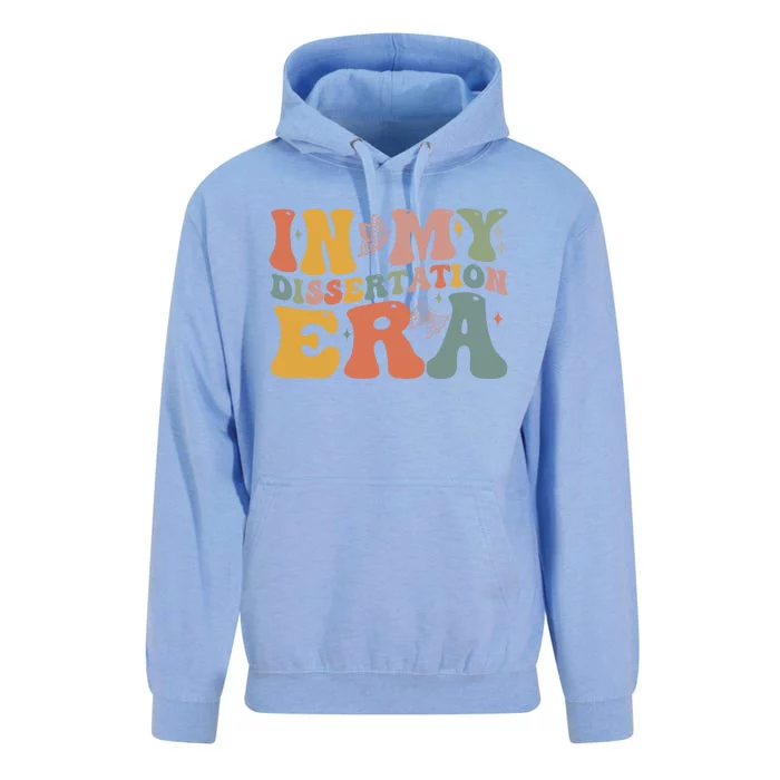 In My Dissertation Era School College Graduate Program Gift Unisex Surf Hoodie