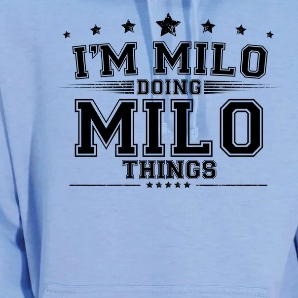 Im Milo Doing Milo Things Unisex Surf Hoodie