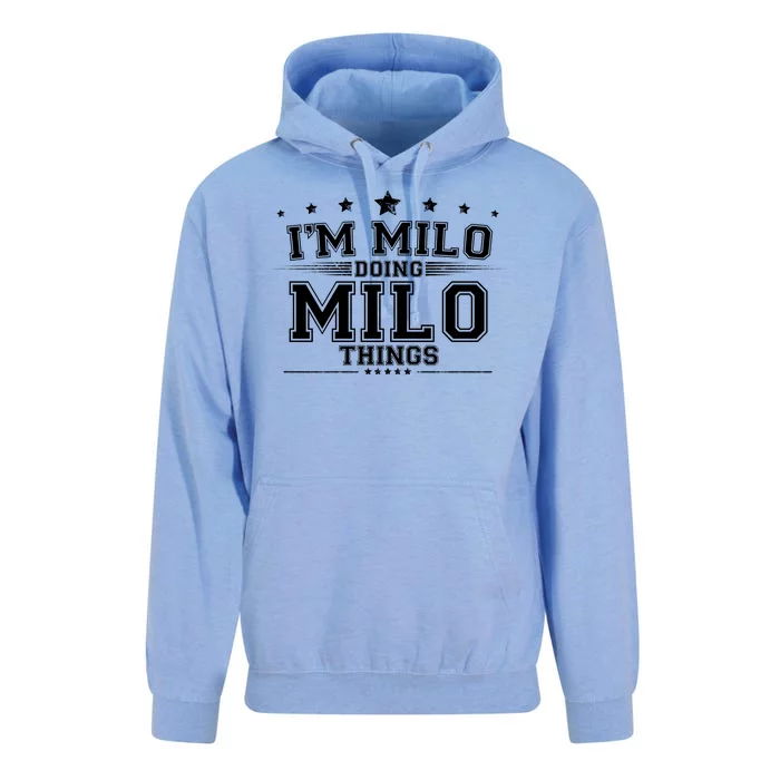 Im Milo Doing Milo Things Unisex Surf Hoodie