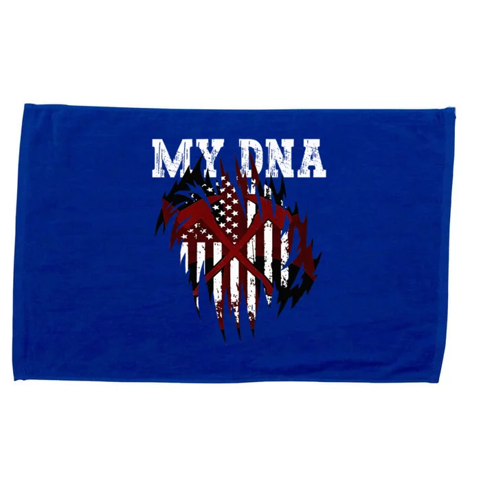 In MY DNA Unique Ripped Microfiber Hand Towel