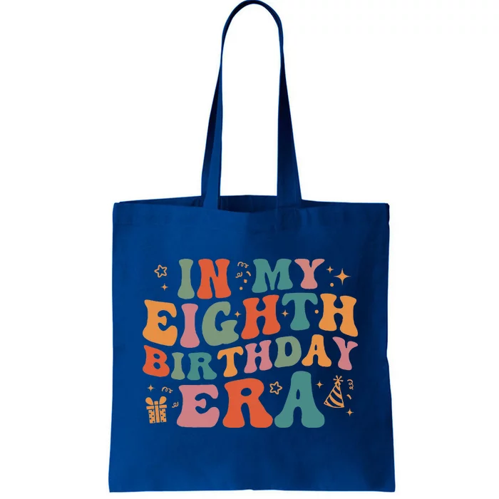 In My Eighth Birthday Era Retro 8th Birthday Tote Bag