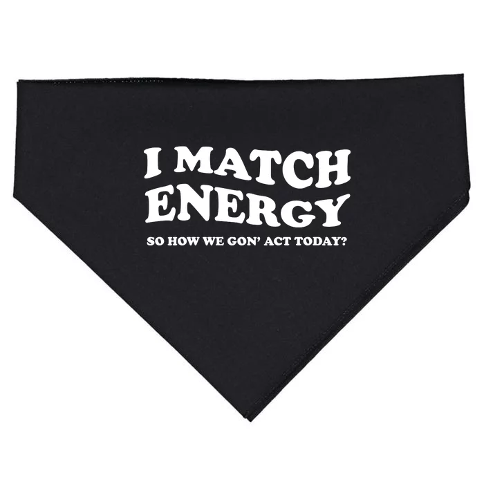 I Match Energy USA-Made Doggie Bandana