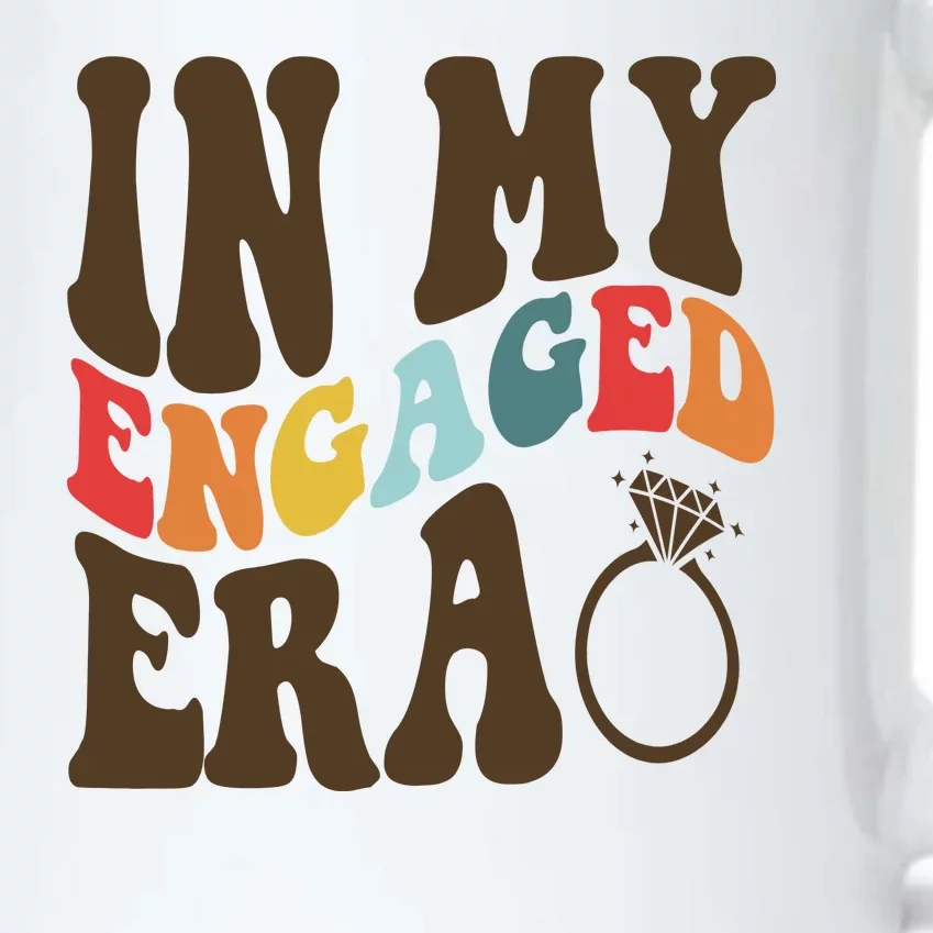 In My Engaged Era Cute Proposal Gift Black Color Changing Mug