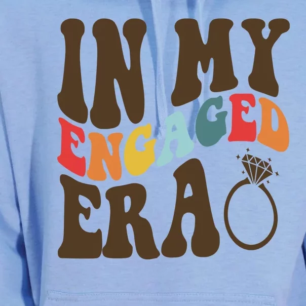 In My Engaged Era Cute Proposal Gift Unisex Surf Hoodie