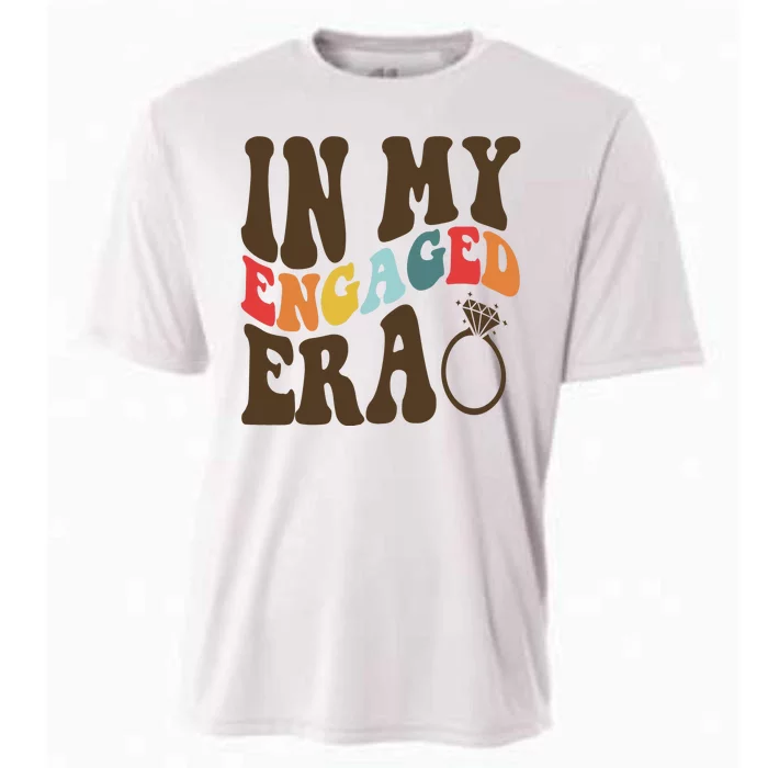 In My Engaged Era Cute Proposal Gift Cooling Performance Crew T-Shirt