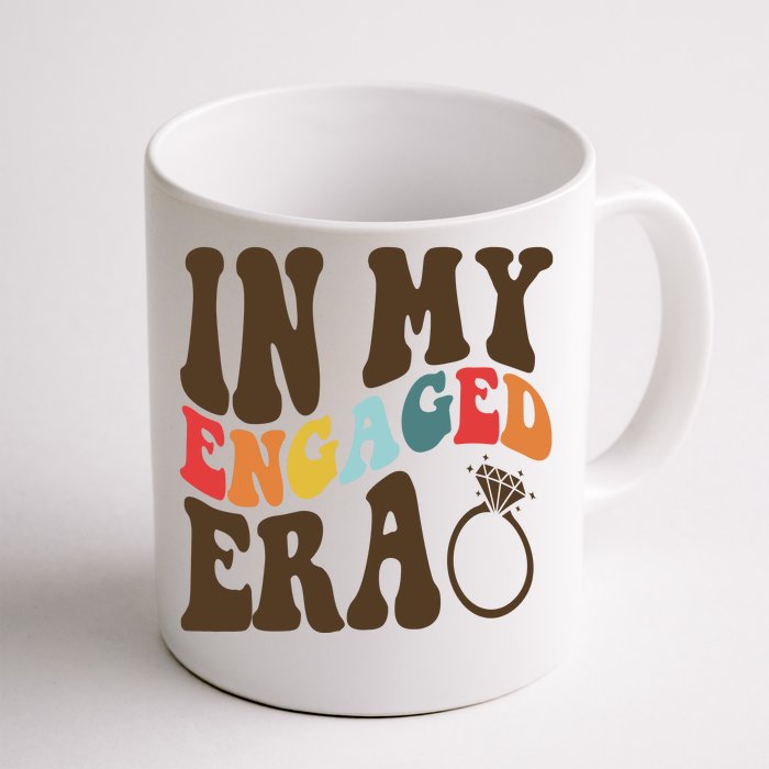 In My Engaged Era Cute Proposal Gift Front & Back Coffee Mug