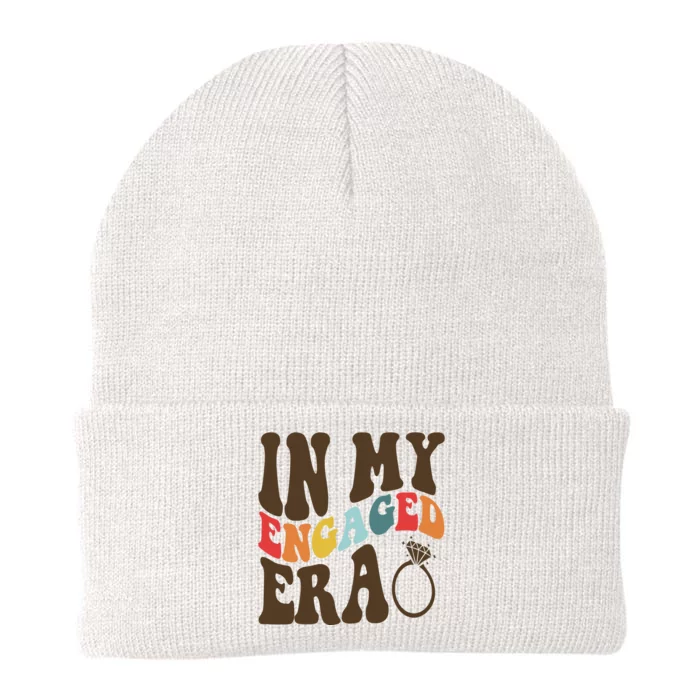 In My Engaged Era Cute Proposal Gift Knit Cap Winter Beanie