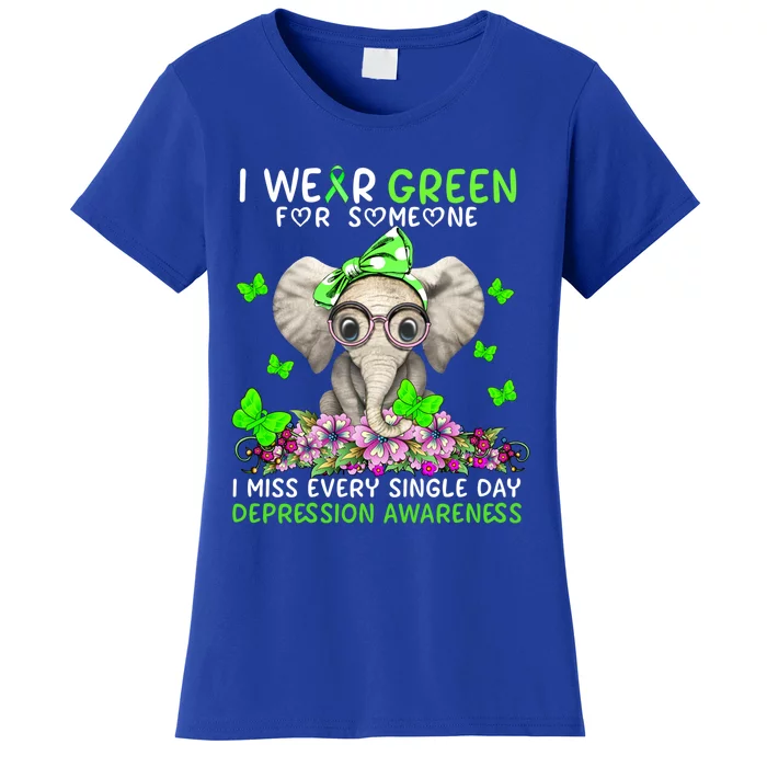 I Miss Every Single Day Depression Awareness Cool Gift Women's T-Shirt