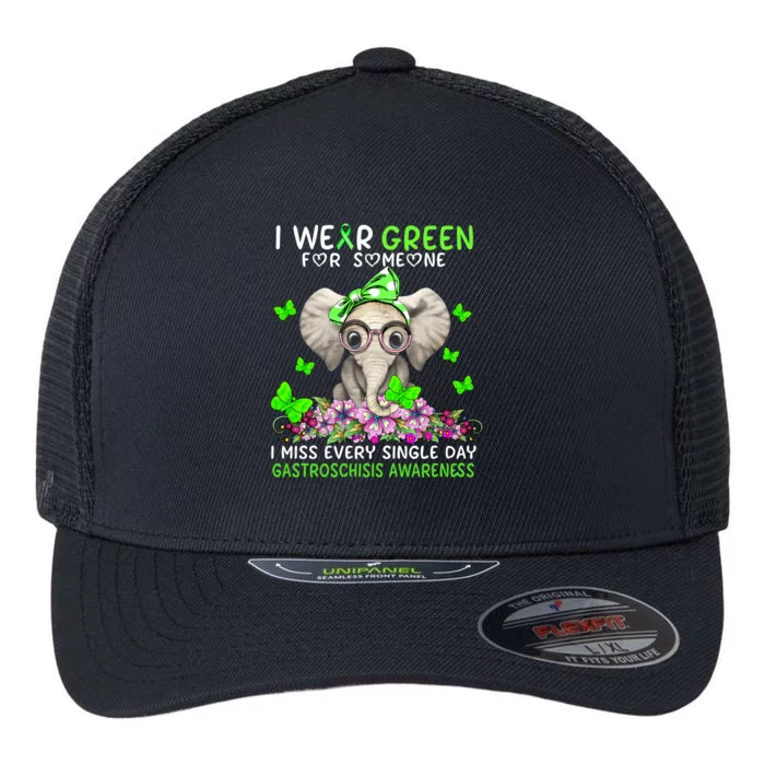 I Miss Every Single Day Gastroschisis Awareness Cute Gift Flexfit Unipanel Trucker Cap