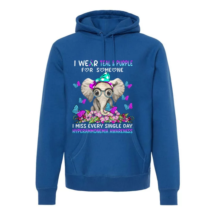 I Miss Every Single Day Hyperammonemia Awareness Gift Premium Hoodie