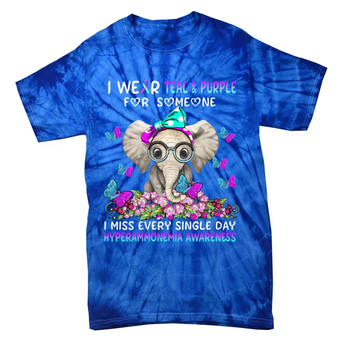 I Miss Every Single Day Hyperammonemia Awareness Gift Tie-Dye T-Shirt