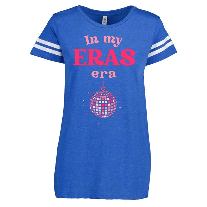 In My Eras Era TS Lover Bejeweled Trending Gift Idea Outfit Enza Ladies Jersey Football T-Shirt