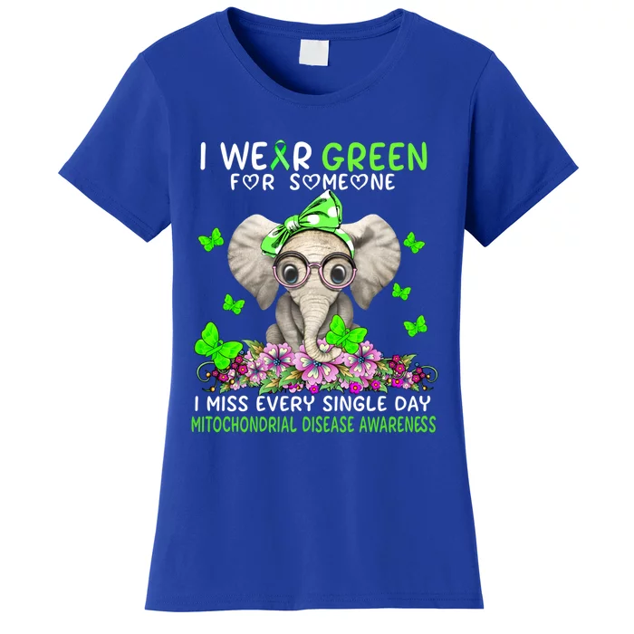 I Miss Every Single Day Mitochondrial Disease Awareness Funny Gift Women's T-Shirt