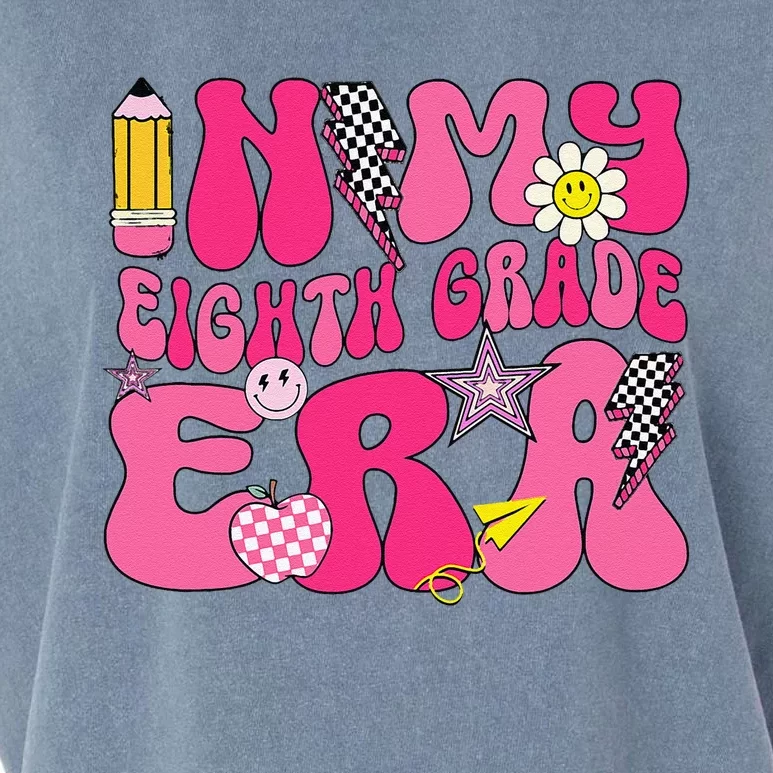 In My Eighth Grade Era 8th Grade Teacher Student Boy Girl Gift Garment-Dyed Women's Muscle Tee