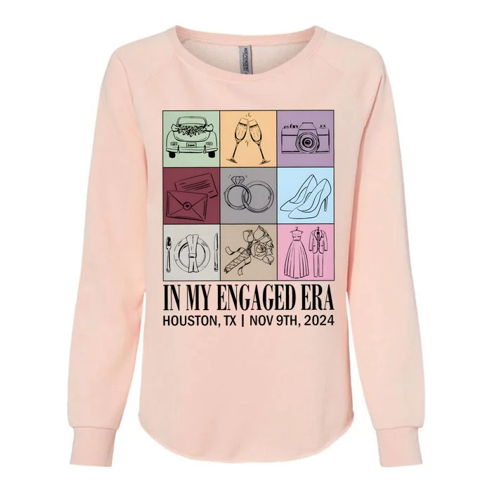 In My Engaged Era Taylor Lover Womens California Wash Sweatshirt