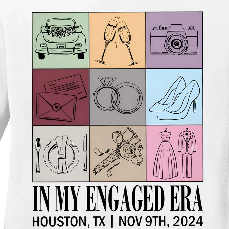 In My Engaged Era Taylor Lover Ladies Long Sleeve Shirt