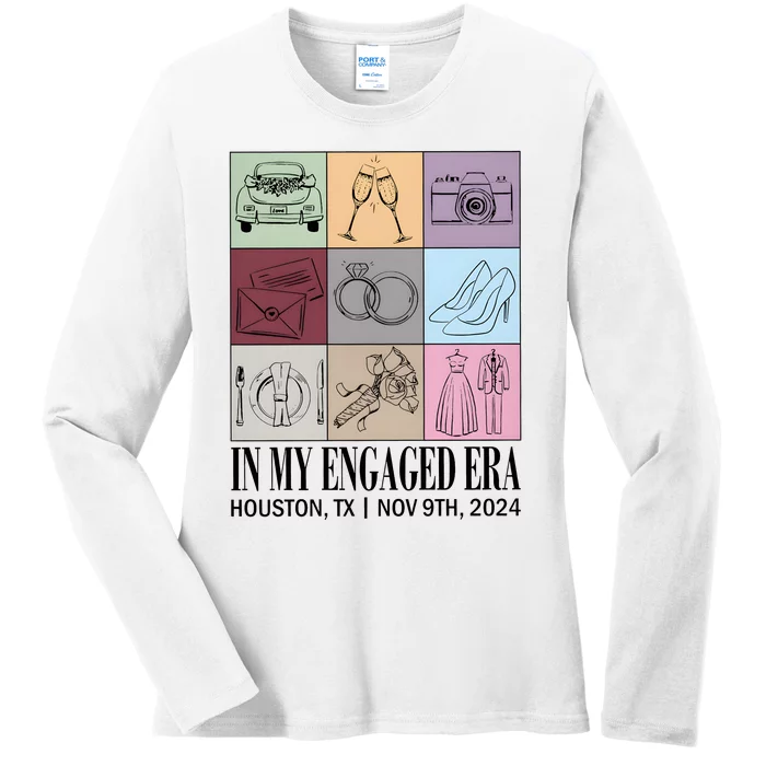 In My Engaged Era Taylor Lover Ladies Long Sleeve Shirt