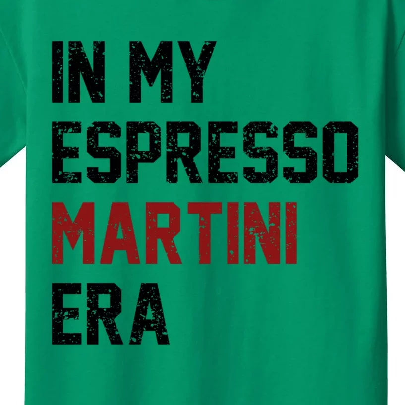 In My Espresso Martini Era Coffee Lovers Kids T-Shirt