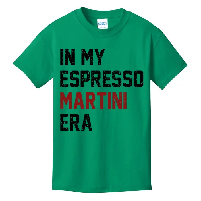 In My Espresso Martini Era Coffee Lovers Kids T-Shirt