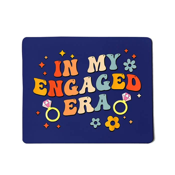 In My Engaged Era Groovy Bride Bachelorette Party Mousepad