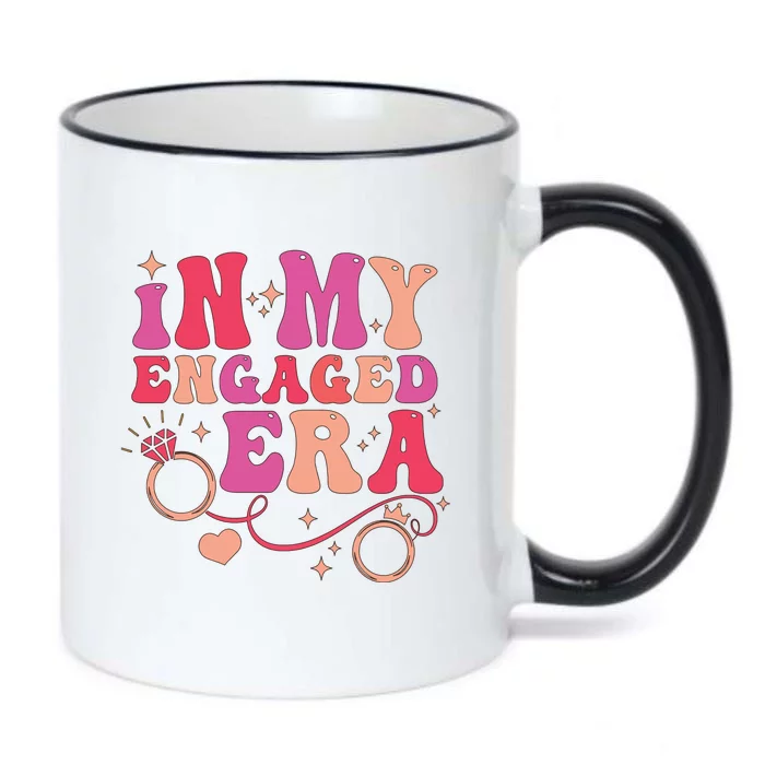 In My Engaged Era Black Color Changing Mug