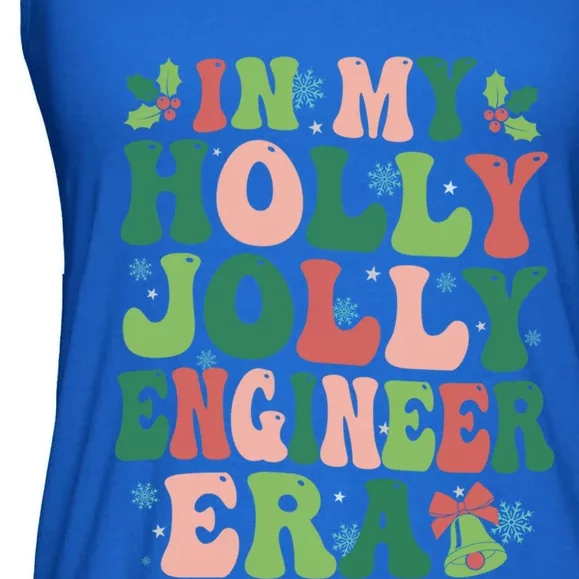 In My Engineer Era Christmas Party Season Pjm Occupation Meaningful Gift Ladies Essential Flowy Tank