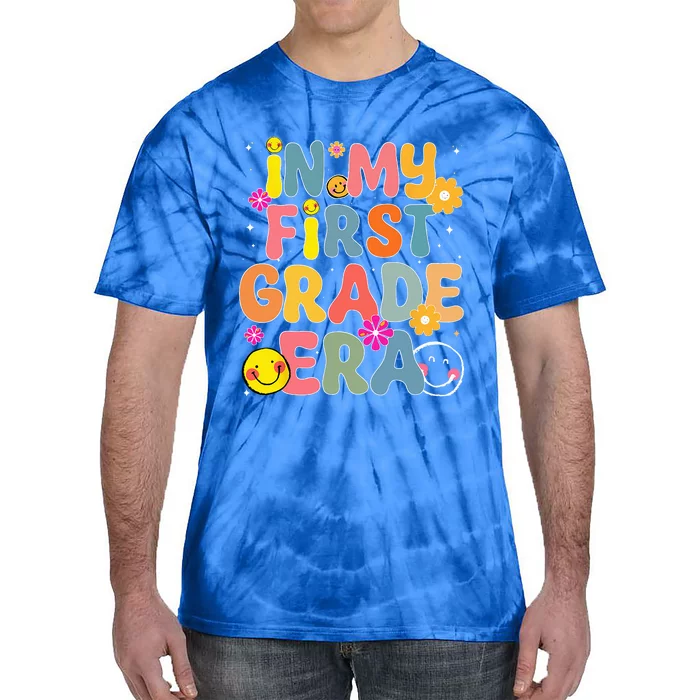 In My First Grade Era Back To School 1st Grade Teacher Team Tie-Dye T-Shirt