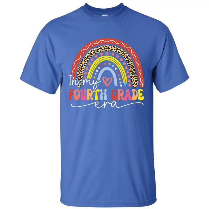 In My Fourth Grade Era Back To School First Day Rainbow Tall T-Shirt