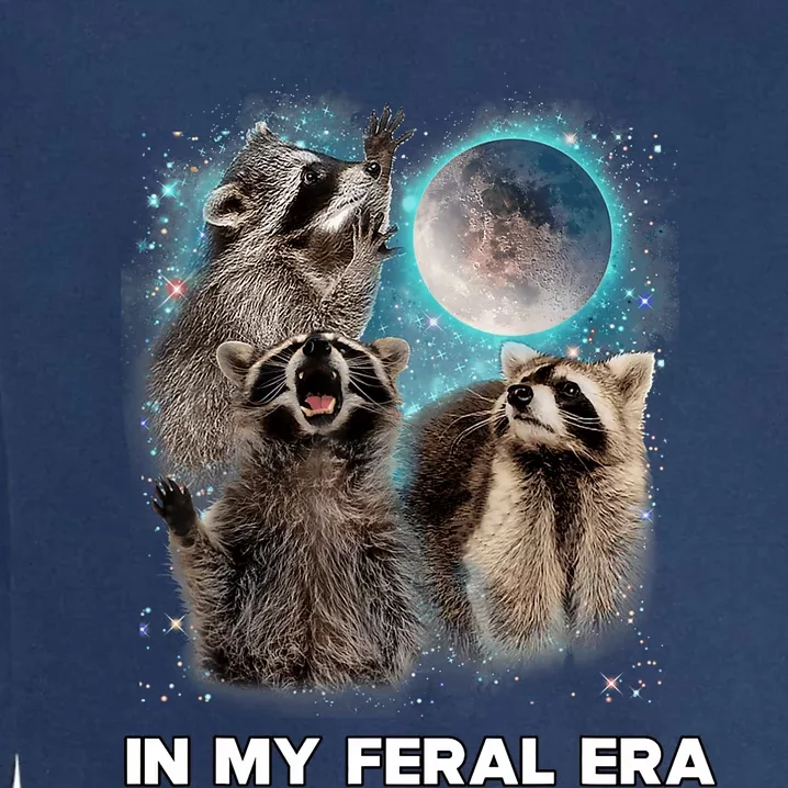 In My Feral Era Raccoon Garment-Dyed Sweatshirt