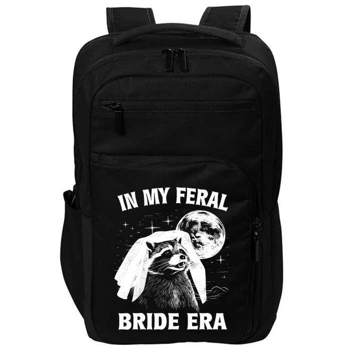 In My Feral Bride Era Raccoon Impact Tech Backpack